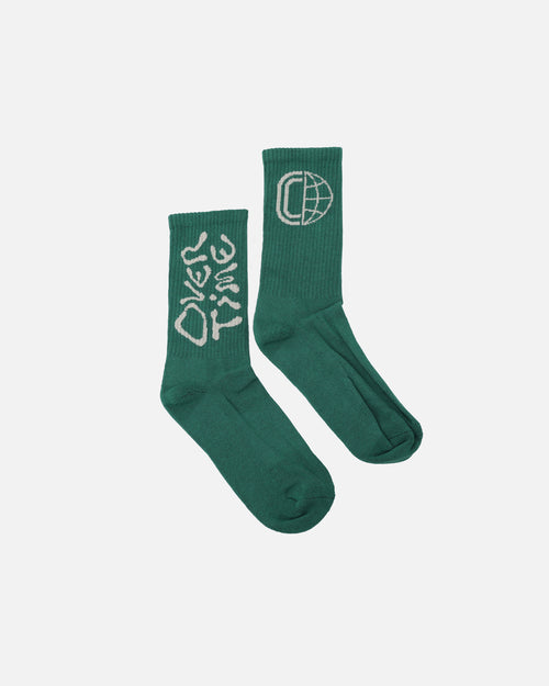 Overtime Pass The Sock Green