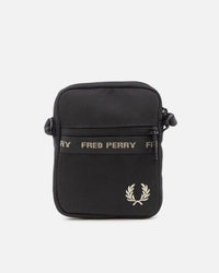 Fred Perry Taped Side Bag Black/Warm Grey