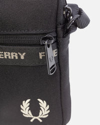Fred Perry Taped Side Bag Black/Warm Grey