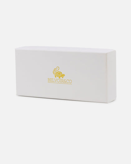 Belvoir & Co Diamond Cut Hampton Sunglasses Wood/Tea