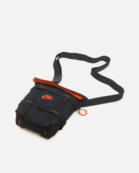 Nike Sportswear Cargo Crossbody Bag (3L) Black/Black/Orange