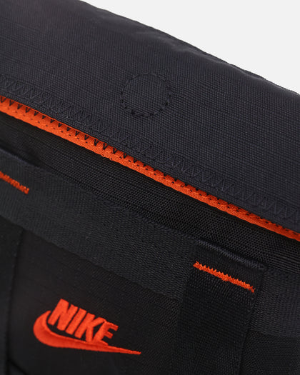 Nike Sportswear Cargo Crossbody Bag (3L) Black/Black/Orange