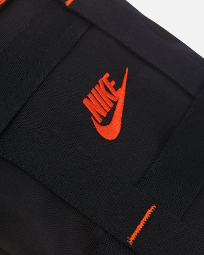 Nike Sportswear Cargo Crossbody Bag (3L) Black/Black/Orange
