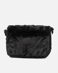 Nike Faux Fur Crossbody Bag (1L) Black/Black