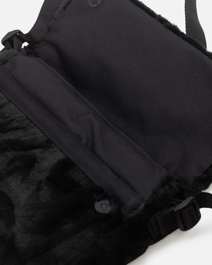 Nike Faux Fur Crossbody Bag (1L) Black/Black