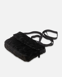 Nike Faux Fur Crossbody Bag (1L) Black/Black