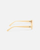 Le Specs Outta Love Sunglasses Ecru