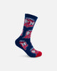 Foot-ies Sydney Roosters Crew Socks 2 Pack Navy/White