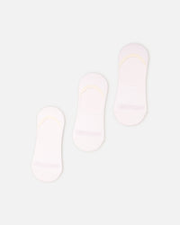 American Thrift Classic No Show Socks 3 Pack White