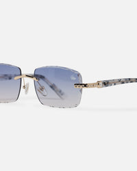 Belvoir & Co Palmeira Sunglasses Blue