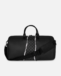 Sprayground Centre Rip Grey Check Mini Duffle Bag Multi