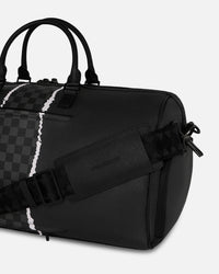 Sprayground Centre Rip Grey Check Mini Duffle Bag Multi