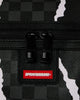 Sprayground Centre Rip Grey Check Mini Duffle Bag Multi