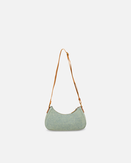 Von Dutch Women's Amy Dirty Shoulder Bag Dirty Denim