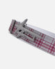 Loiter Star Born Belt Red Plaid