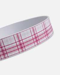 Loiter Star Born Belt Red Plaid