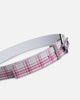 Loiter Star Born Belt Red Plaid