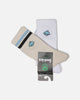 Foot-ies Sydney Cronulla-Sutherland Sneaker Socks 2 Pack Off White/White