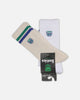 Foot-ies New Zealand Warriors Sneaker Socks 2 Pack Off White/White
