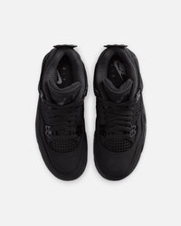 Jordan Kids' Air Jordan 4 Retro "Black Cat" (GS) Black/Black