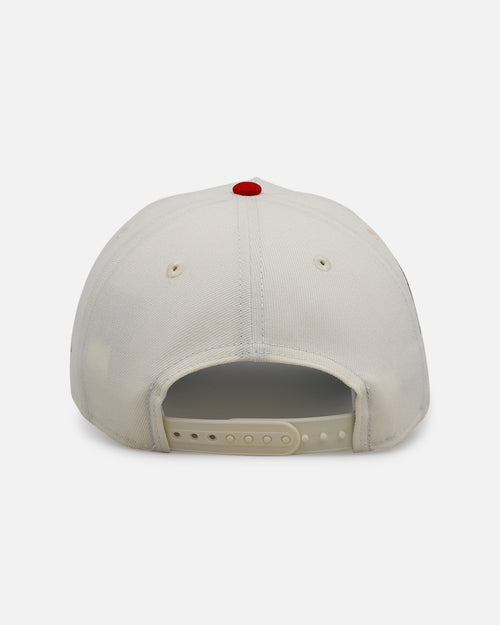 New Era Detroit Lions 'Strawberry' 9FORTY A-Frame Snapback Chrome/Red