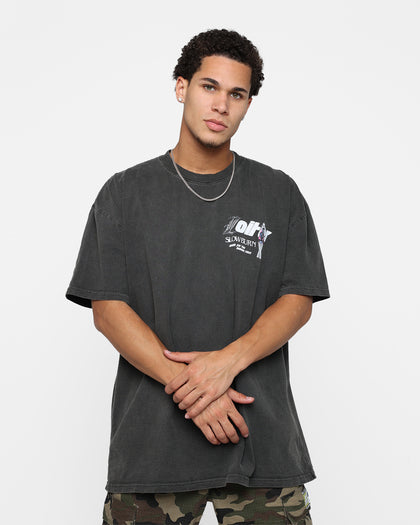 Loiter Slow Burn T-Shirt Vintage Black