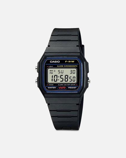 Casio F91W-1 Watch Black
