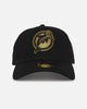 New Era Miami Dolphins 'NFL Black & Gold Embroidery' 9FORTY A-Frame Snapback Black/Gold