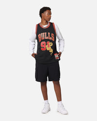 Mitchell & Ness Chicago Bulls Dennis Rodman 1997 Swingman Jersey Black/Gold