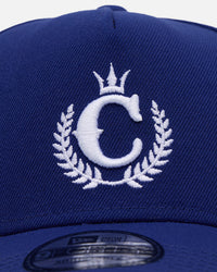 New Era X Culture Kings 9FORTY A-Frame Snapback Dark Royal