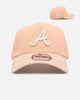 New Era Atlanta Braves 'Peaches' 9FORTY A-Frame Snapback Peach