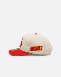 Mitchell & Ness Houston Rockets 'Washed Cotton' Deadstock Snapback Off White