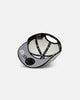 New Era Las Vegas Raiders 9FORTY A-Frame Snapback Chrome Black