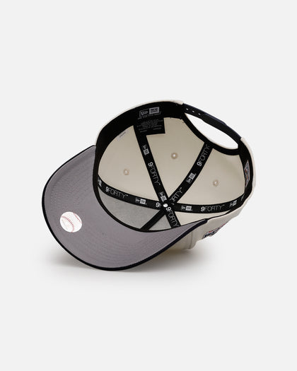 New Era Washington Nationals 'Team Color Visor' 9FORTY A-Frame Snapback Chrome/Official Team Color