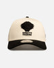 New Era Wests Tigers 'Chrome Black' 9FORTY A-Frame Snapback White/Black