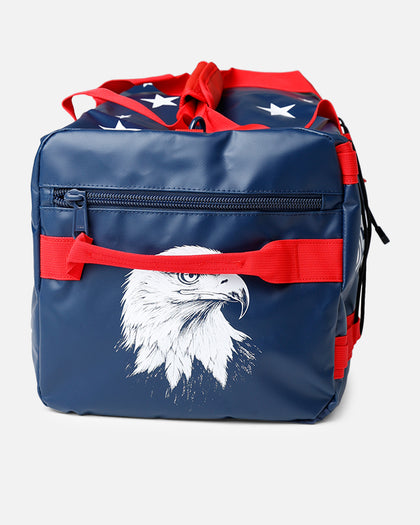 Culture Kings Kings Elite Duffle Bag Navy/Red