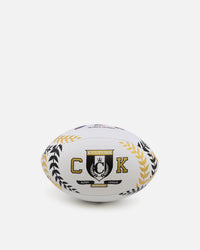 Culture Kings NFS Rugby Ball 24 White/Black/Gold