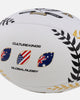 Culture Kings NFS Rugby Ball 24 White/Black/Gold