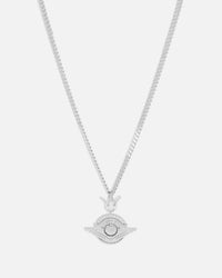 Culture Kings CK NFS Own It 10 Year Pendant Chain White Gold