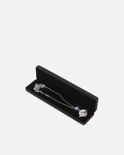Culture Kings CK NFS Own It 10 Year Pendant Chain White Gold