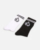 Culture Kings CK NFS Logo Socks 2 Pack Black/White
