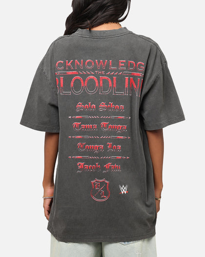 Culture Kings X WWE The Bloodline Heavyweight T-Shirt Black Wash