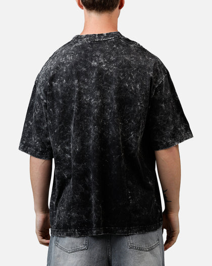 New Era Indiana Fever Boxy Essentials T-Shirt Washed Black