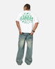 Mitchell & Ness Philadelphia Eagles Stars & Text Boxy T-Shirt White
