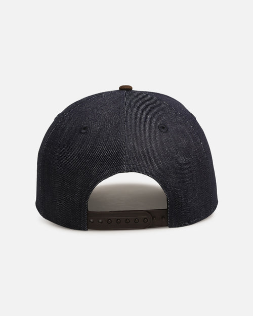 New Era Houston Texans 'Denim Cowhide' 9FORTY A-Frame Snapback Navy