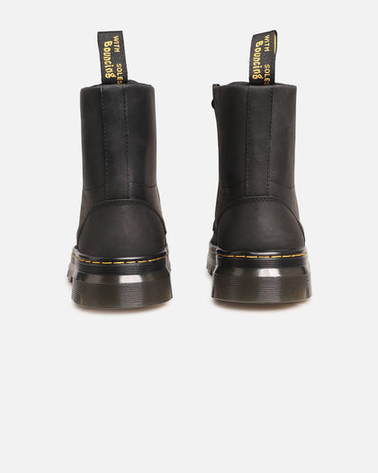 Dr. Martens Combs Leather 8 Eye Boot Black