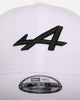 New Era x Alpine F1 Visa Cards Essential 9FORTY A-Frame Snapback White