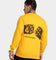 4HUNNID Roll The Dice Long Sleeve T-Shirt Mustard
