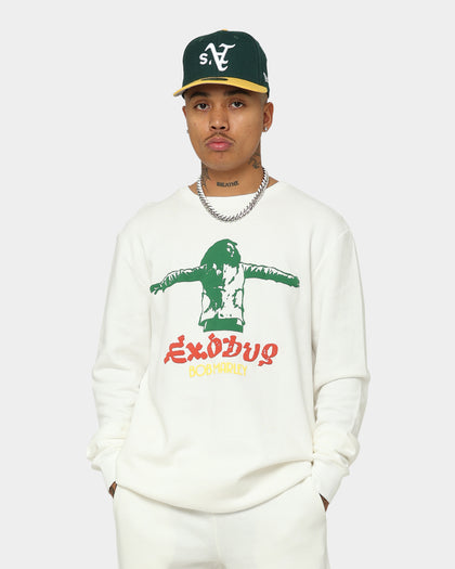 Bob Marley Exodus Song Title Crewneck Off White