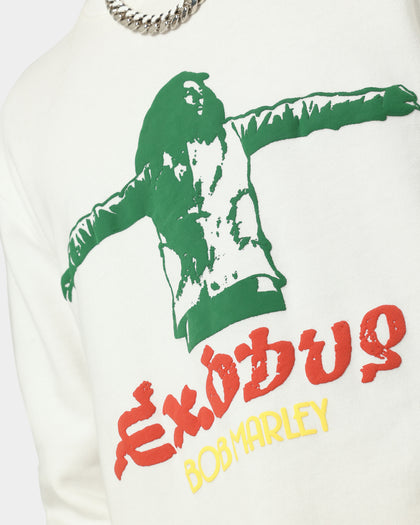 Bob Marley Exodus Song Title Crewneck Off White